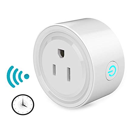 TAOPE Smart Plug, Mini WiFi Smart Outlet Socket, Compatible with Amazon Alexa, Google Home & IFTTT, No Hub Required