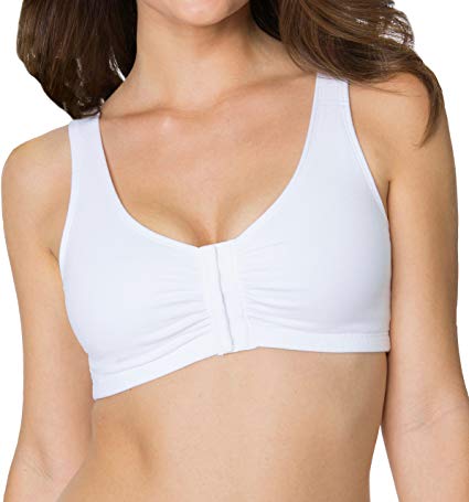Fruit of the Loom Women's Comfort Front-Close Sports Bra