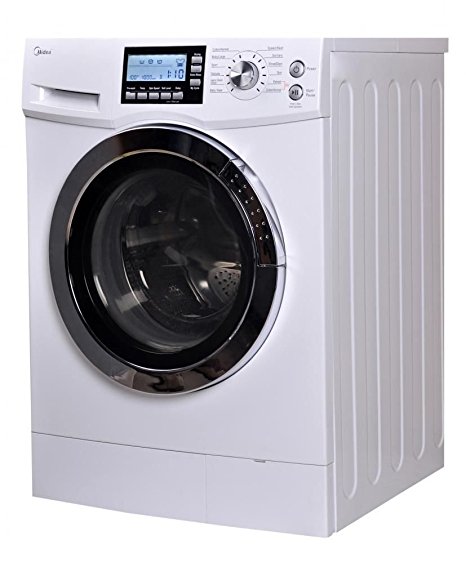 midea MFL70-D1211S 2.0 cu. ft. Front Loading Washer and Dryer Combo, White