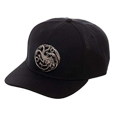 Game of Thrones House Targaryen 3D Logo Snapback Hat