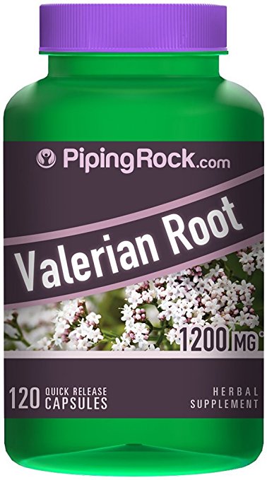 Valerian Root 1200 mg 120 Capsules