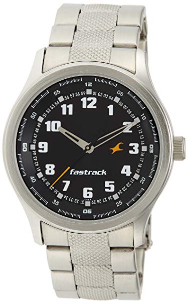 Fastrack Essentials Analog Black Dial Men's Watch - NE3001SM01