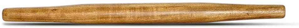 Kaizen Casa Wooden Rolling Pin - Professional Dough Roller - Essential Kitchen Utensil Tool used by Bakers & Cooks for Pasta, Cookie Dough, Cake, Pastry, Pizza, Fondant, Chapatti, Pie - 16"