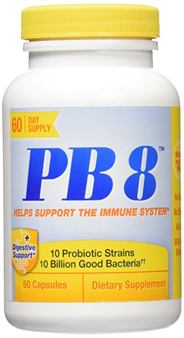 Nutrition Now PB 8 Probiotic Immune Support Supplement, 60 Count