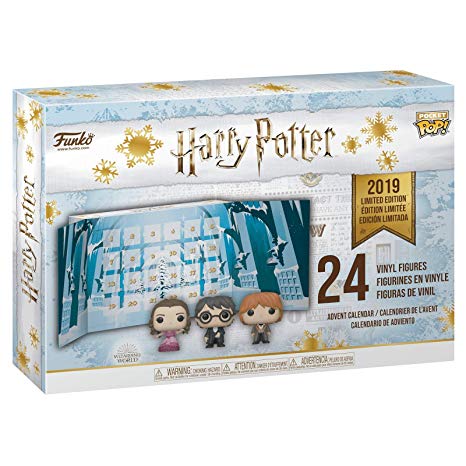 LIMITED EDITION GAME STOP Funko POCKET PoP! HARRY POTTER HOLIDAY ADVENT CALENDAR with 24 VINYL Figures