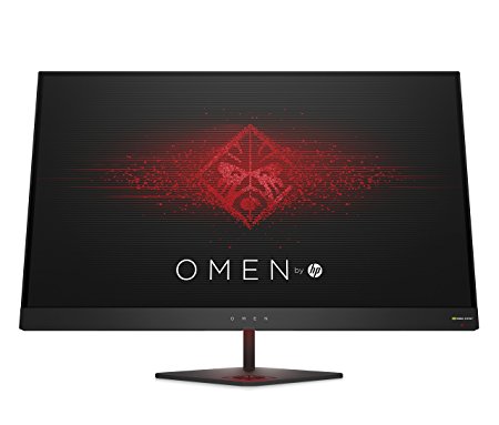 OMEN by HP 27 Inch Gaming Monitor QHD 165Hz 1ms NVIDIA G-SYNC (Black Aluminum)