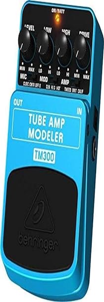 Behringer TM300 Ultimate Tube Amp Modeling Effects Pedal