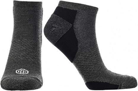 Doctor's Choice Compression No Show Socks, 10-20 mmHg, Plantar Fasciitis