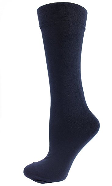 Plush Fleece Lined Knee High Socks for Women One Size 9-11 Microfiber