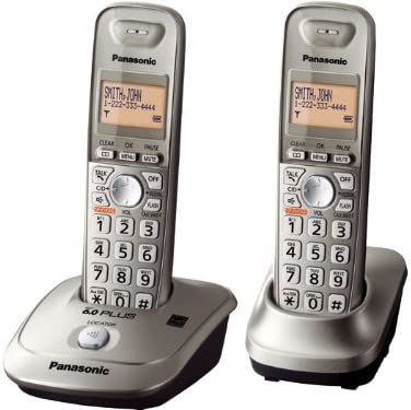 DECT 6.0 Plus Expandable Cordless Phone w/2 Handsets