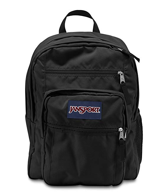 Jansport Big Student Rucksack - Black, 44x33x25 cm