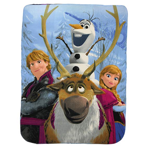 Kids Fleece Throw Blankets 46" x 60" Several Options (Frozen)