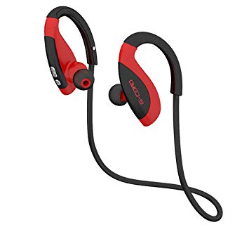 Fleeken G-Cord Bluetooth Wireless Earphones Stereo Earbuds with Mic Noise Cancelling Headsets for Workout, Running, Gym, 8 Hours Play Time
