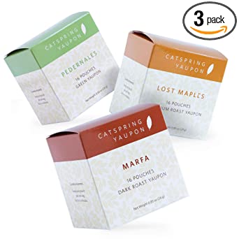 Cat Spring Tea Box of Individual Tea Bags - Variety Pack - Naturally Caffeinated & Made in the USA {3 Boxes}
