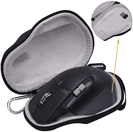 Aproca Hard Travel Storage Carrying Case for Logitech MX Master 3 Advanced Wireless Mouse (Drak Blue)
