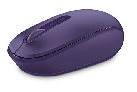 Microsoft Wireless Mobile Mouse 1850 - Purple (U7Z-00041)