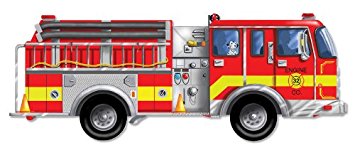 Melissa & Doug Giant Fire Truck Floor Puzzle