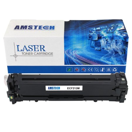 Amstech Compatible Magenta Toner Cartridge Replacement for HP 131A CF213A Standard Yield (1,800 Pages) for Printers M251n M251nw M276n M276nw MF8280Cw