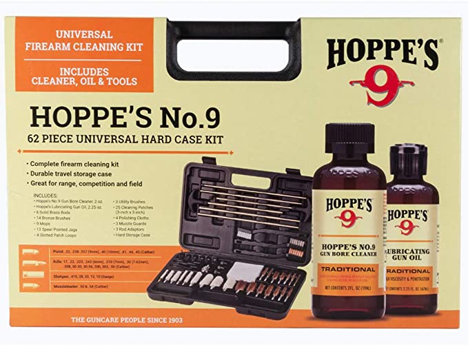 Hoppe's 62108 Hunting Gun Cleaning Supplies, Multi, One Size
