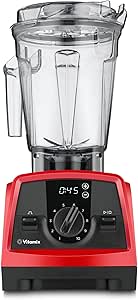 Vitamix Venturist V1200, Professional-Grade, 64 oz. Container, Red (Renewed Premium)