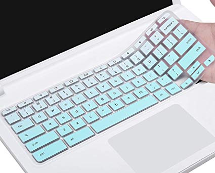 Keyboard Cover Compatible with 2019/2018 Lenovo Chromebook C330 11.6" / Flex 11 Chromebook/Chromebook N20 N21 N22 N23 100e 300e 500e 11.6"/Chromebook N42 N42-20 14 inch Chromebook,Gradual Mint