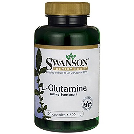 Swanson L-Glutamine 500 mg 100 Caps