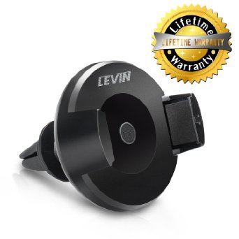 Car MountLevin Universal Air Vent Smartphone Car Mount Holder with 360 degree Rotate for iPhone 6s 6 5s 5c5Samsung Galaxy S5S4S3 Google Nexus 54 LG G3 HTC and GPS Device