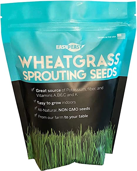 Wheatgrass Seeds | Non GMO | Grown in USA Wheat Grass Seeds | from Our Farm to Your Table (1/2 Pound)