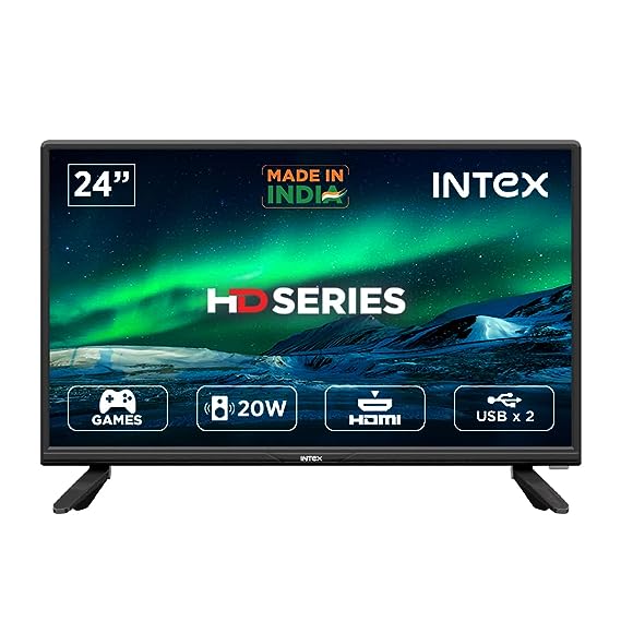 Intex 60 cm (24 inches) HD Ready LED TV LED-2419 (Black)