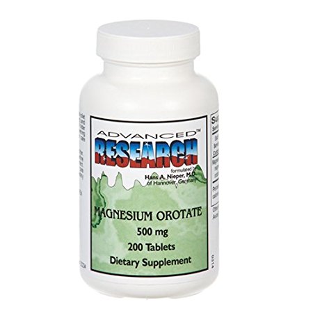 NCI Advanced Research Dr. Hans Nieper Magnesium Orotate Tablets, 500 Mg, 200 Count