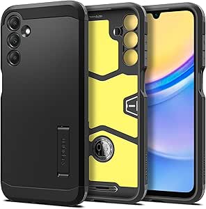 Spigen Tough Armor Designed for Samsung Galaxy A15 5G Case - Black