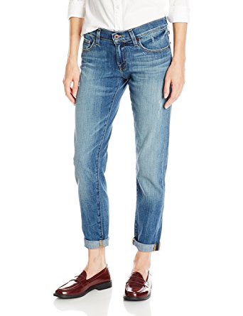 Lucky Brand Women's Mid Rise Sienna Slim Boyfriend Jean In Tomales Bay