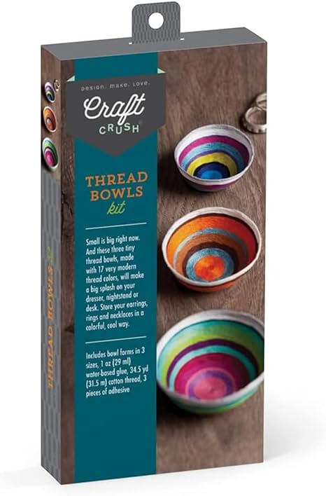 Craft Crush Thread Bowls Kit(AC1631)