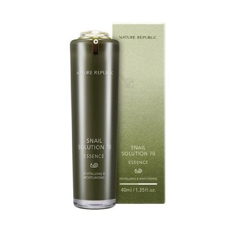 NATURE REPUBLIC Snail Solution 70 Essence/ Made in Korea