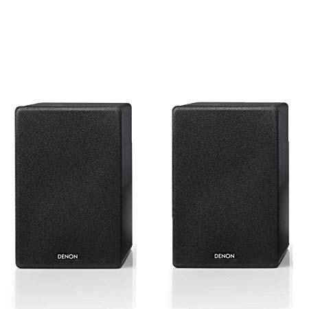 DENON SC-N10 Bookshelf Speakers | 2 X 65W | Award-Winning Ceol Series | Bass Reflex Port | Perfect for Smaller Rooms and Houses | Compatible with a Wide Range of Amplifiers and Receivers | Pair
