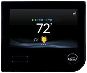 Carrier Infinity SYSTXCCITC01-B Touch Screen Programmable WiFi Thermostat - BLACK
