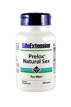 Life Extension - Prelox Natural Sex For Men - 60 Tabs (Pack of 2)