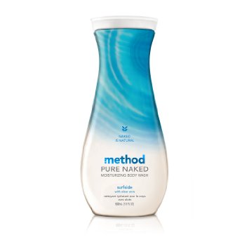Method Pure Naked Moisturizing Body Wash, Surfside, 18 Ounce (Packaging may vary)