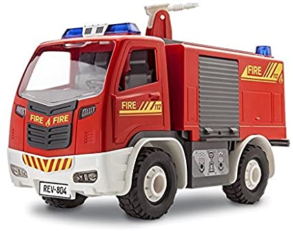 Revell Junior Fire Truck Model Kit, Red