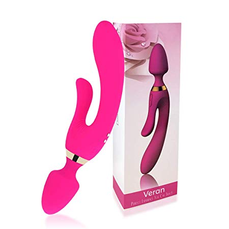 Wireless Magic Handheld Massager - 10 Kinds of Vibration Frequency - Waterproof - Ultra-Quiet - USB Magnetic Charging - is a Good Helper for Travel