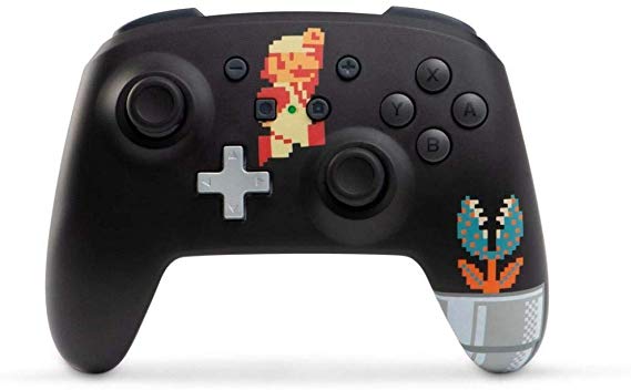 Power A Retro 8-Bit Super Mario Wireless Controller for Nintendo Switch