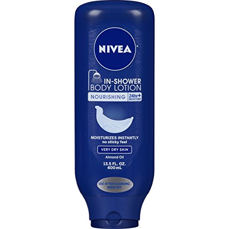 NIVEA In-Shower Nourishing Body Lotion 13.5 Fluid Ounce