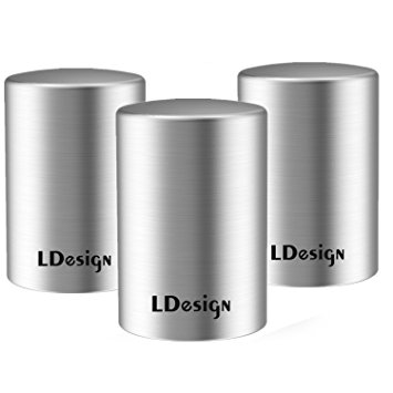 [3 Pack]Beer Bottle Opener, LDesign Stainless Steel Automatic Bottle Opener to Remove the Bottle Caps of Beer, Carbonated Drinks, Sparkling Water, Soda, No Damage to Caps