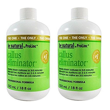 ProLinc Callus Eliminator, 18 Fluid Ounce Original 2 pc by Be Natural