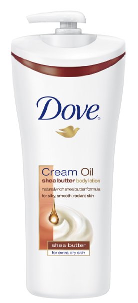 Dove Body Lotion  Cream Oil Shea Butter 135 oz
