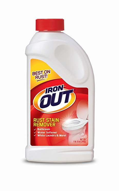 Iron OUT Rust Stain Remover Powder, 1 lb. 12 oz. Bottle, 6 Pack