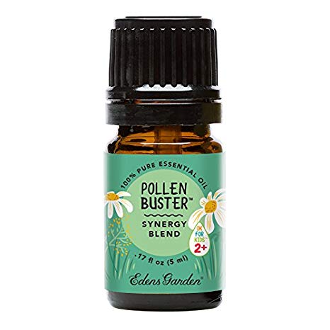 Edens Garden Pollen Buster"OK For Kids" Essential Oil Synergy Blend, 100% Pure Therapeutic Grade (Child Safe 2+, Allergies & Congestion), 5 ml