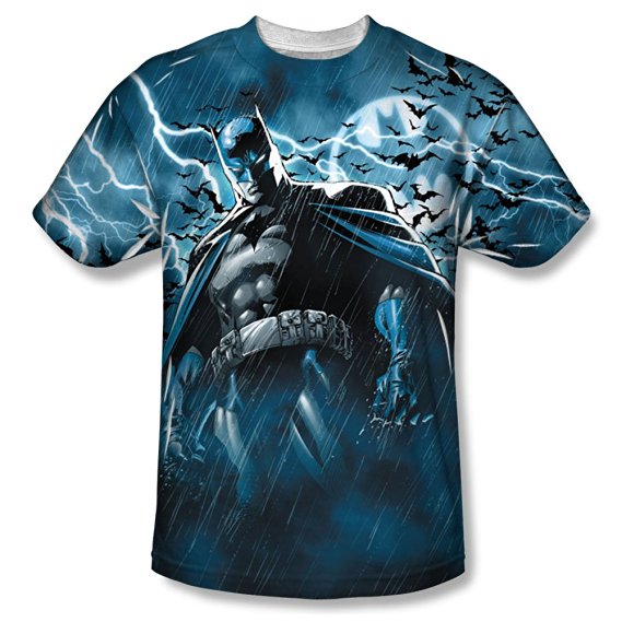 Batman Stormy Knight Sublimated Adult T-Shirt