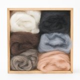 Woolpets Neutral Roving Wool