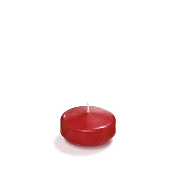 Yummi 2.25" Ruby Red Floating Candles - 6 per Pack